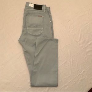 🇺🇸 Hudson Blake slim trousers size 33 light blue